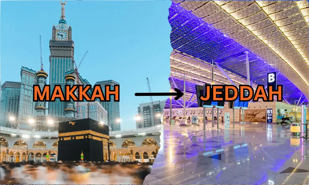 Makkah To Jeddah Taxi