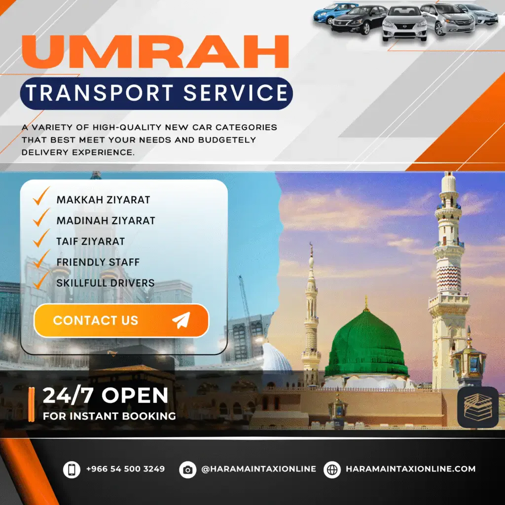 Umrah Taxi Service In Saudi Arabia