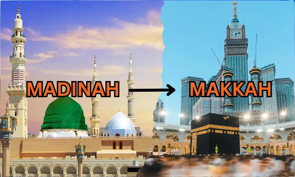 Madinah To Makkah Taxi