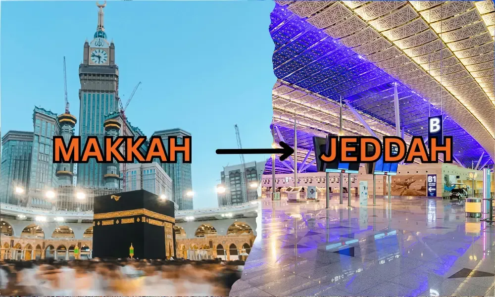 Makkah To Jeddah Taxi